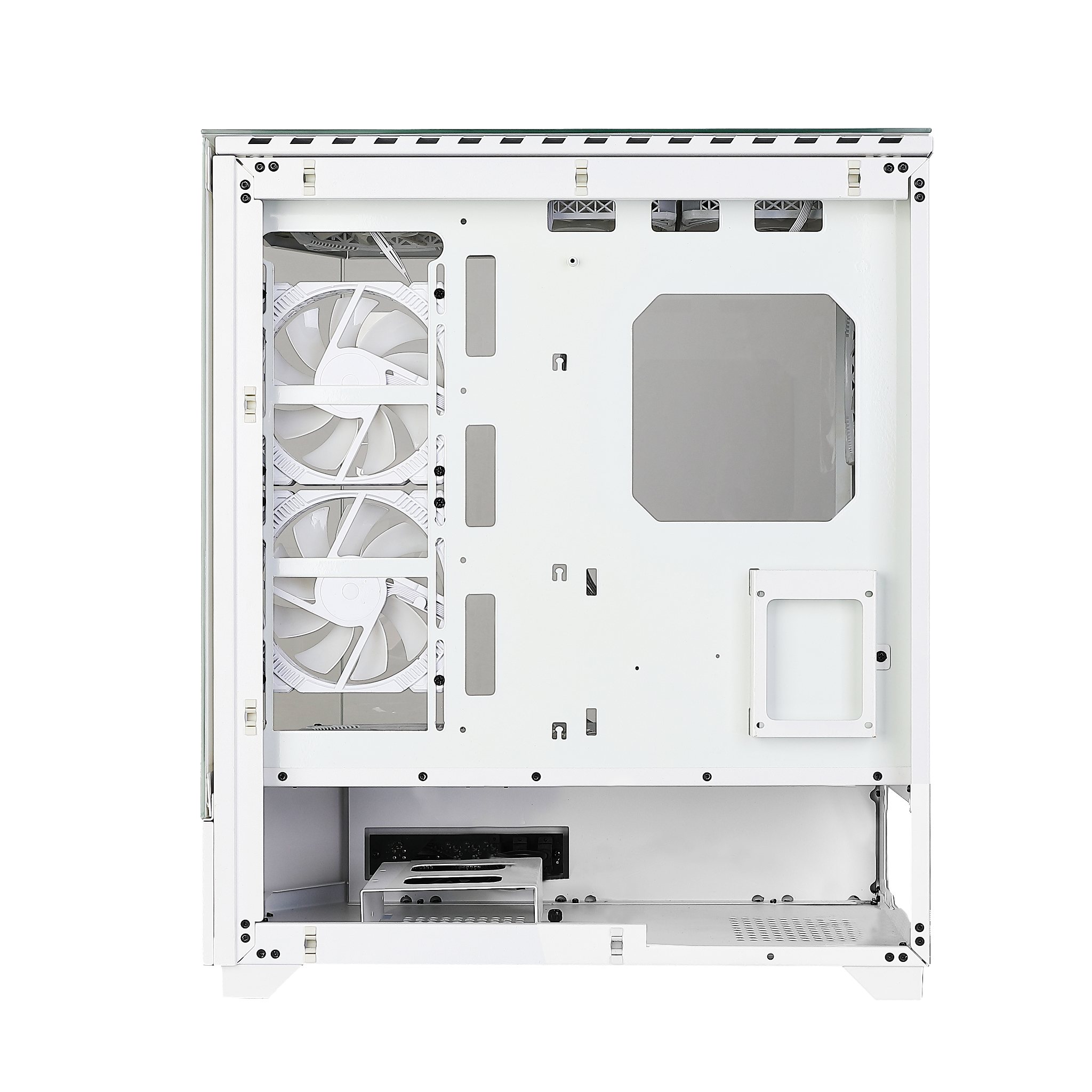 Thùng máy Case Magic Vila Ultra - Trắng | E-ATX, không Fan