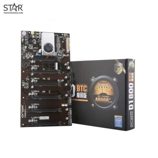 Main Onda D1800-BTC 6 Slot cắm VGA ( CPU tích hợp )