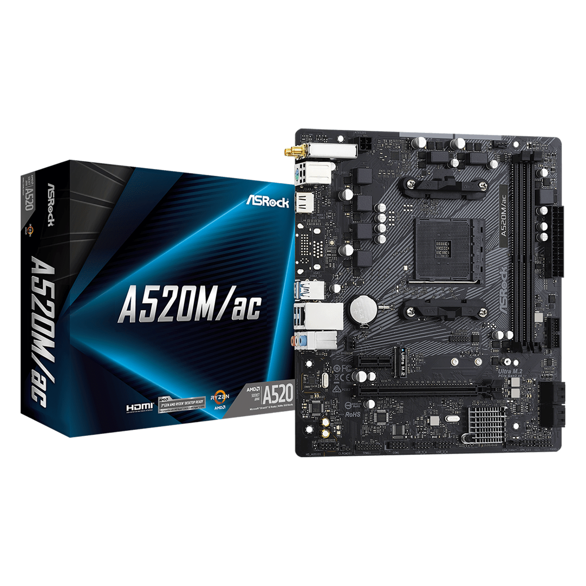Mainboard ASRock A520M.AC