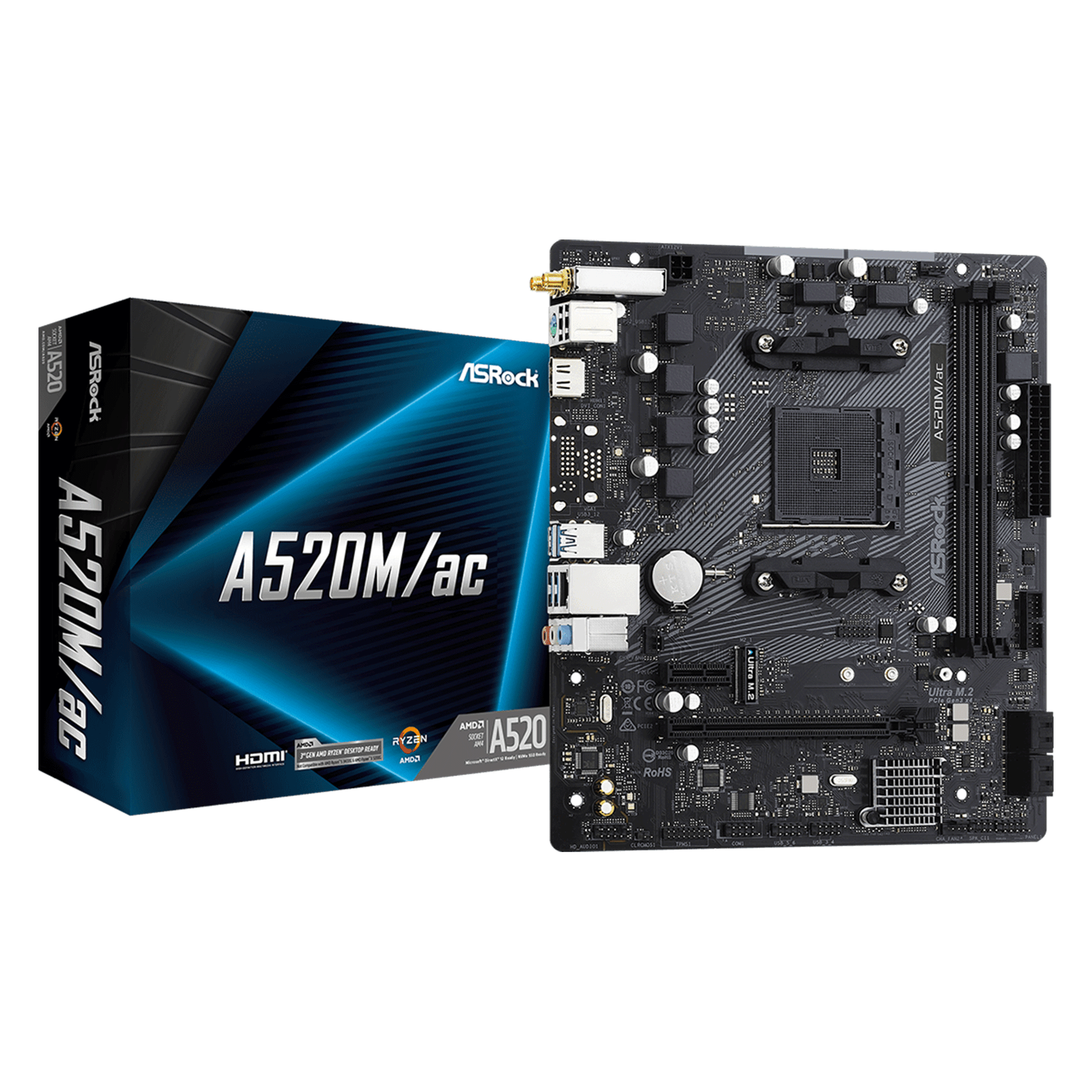 Mainboard ASRock 520M/AC