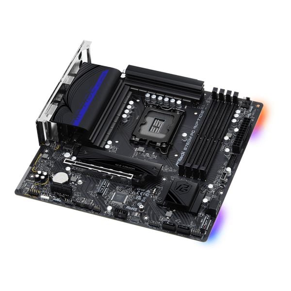  Mainboard ASRock B760M PG Riptide DDR5 | LGA 1700, mATX, 4 khe RAM 