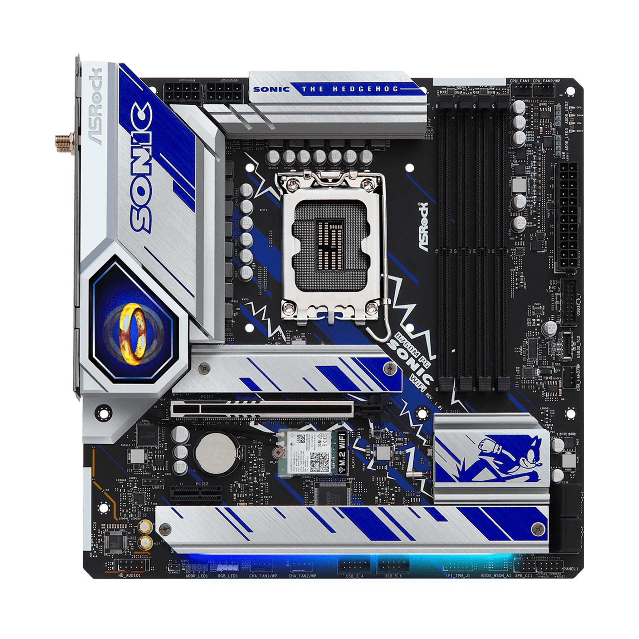 Mainboard ASRock B760M PG Sonic WiFi | Intel B760, Socket 1700, Micro ATX, 4 khe DDR5