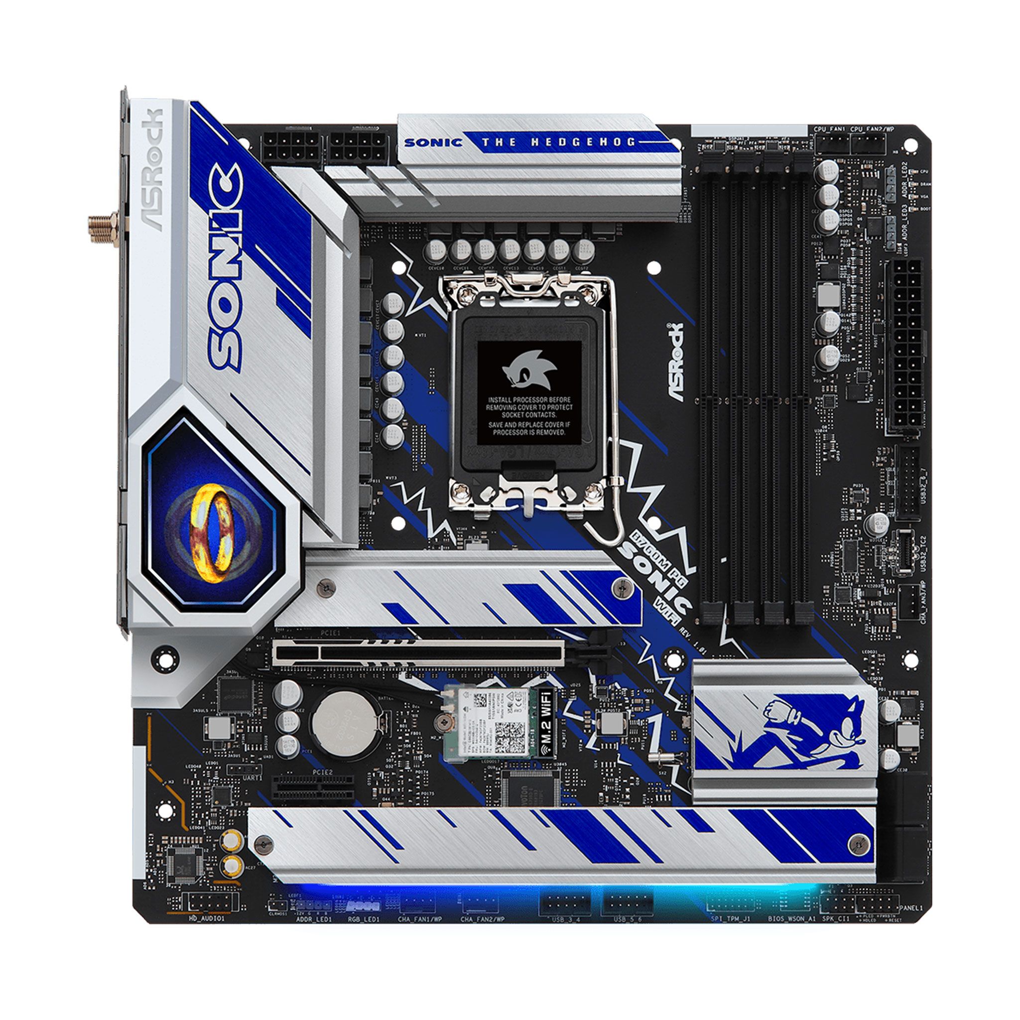 Mainboard ASRock B760M PG Sonic WiFi | Intel B760, Socket 1700, Micro ATX, 4 khe DDR5