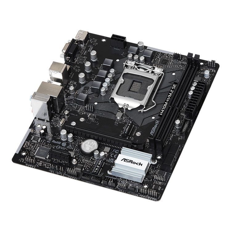 Mainboard Asrock H410M-H/M.2 SE | Intel H370, Socket 1200, Micro ATX, 2 khe DDR4