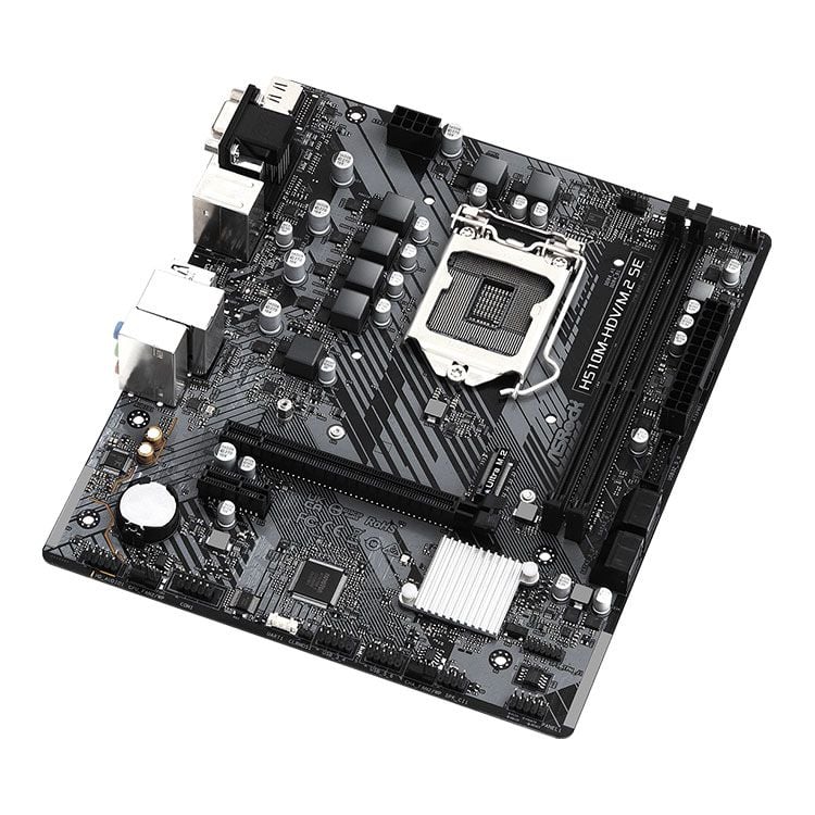 Mainboard Asrock H510M-HDV/M.2 SE | Intel H470, Socket 1200, Micro ATX, 2 khe DDR4