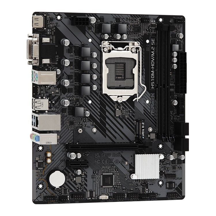 Mainboard Asrock H510M-HDV/M.2 SE | Intel H470, Socket 1200, Micro ATX, 2 khe DDR4