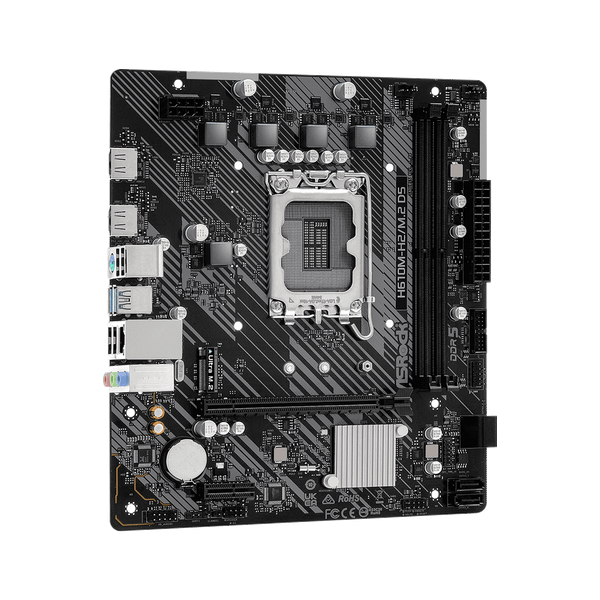  Mainboard ASRock H610M-H2/M.2 DDR5 | LGA 1700, mATX, 2 khe RAM 