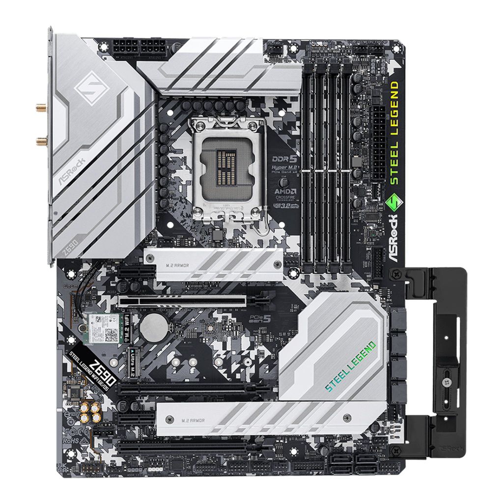 CPU Z690 Steel Legend WiFi 6E/D5 + i7 14700F CPU Z690 Steel Legend WiFi 6E/D5 + i7 14700F ASRock > Z690