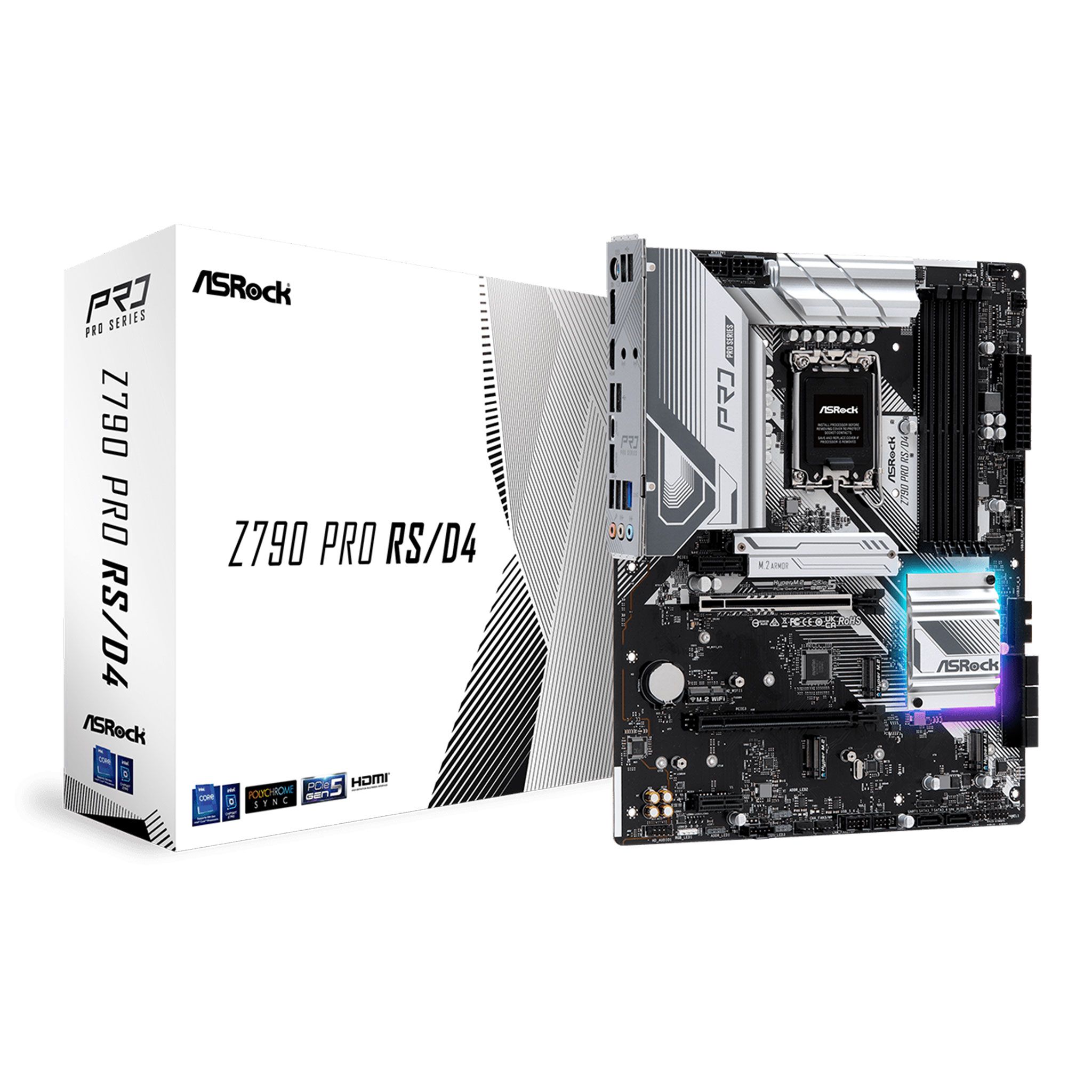 Mainboard ASRock Z790 Pro RS/D4 | Intel Z790, Socket 1700, ATX, 4 khe DDR4