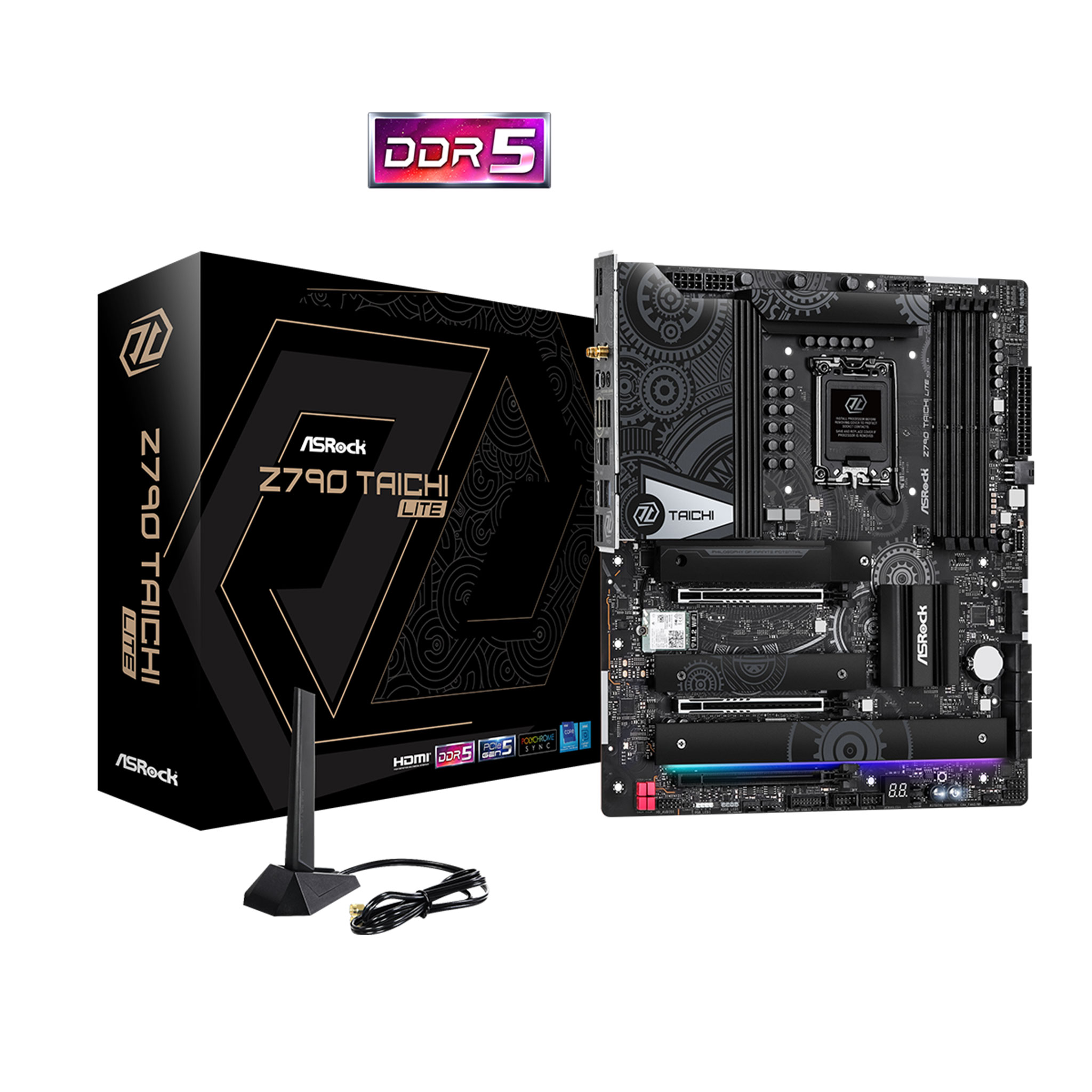 Intel Z490 Taichi Motherboard ASRock Z490 Taichi Review Board