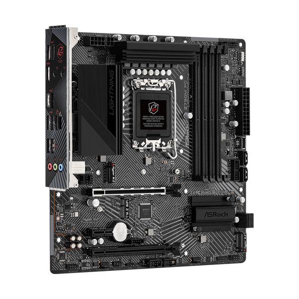  Mainboard ASRock Z790M PG Lightning DDR4 | LGA 1700, mATX, 4 khe RAM 