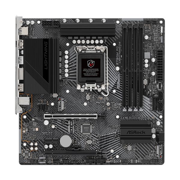  Mainboard ASRock Z790M PG Lightning DDR4 | LGA 1700, mATX, 4 khe RAM 