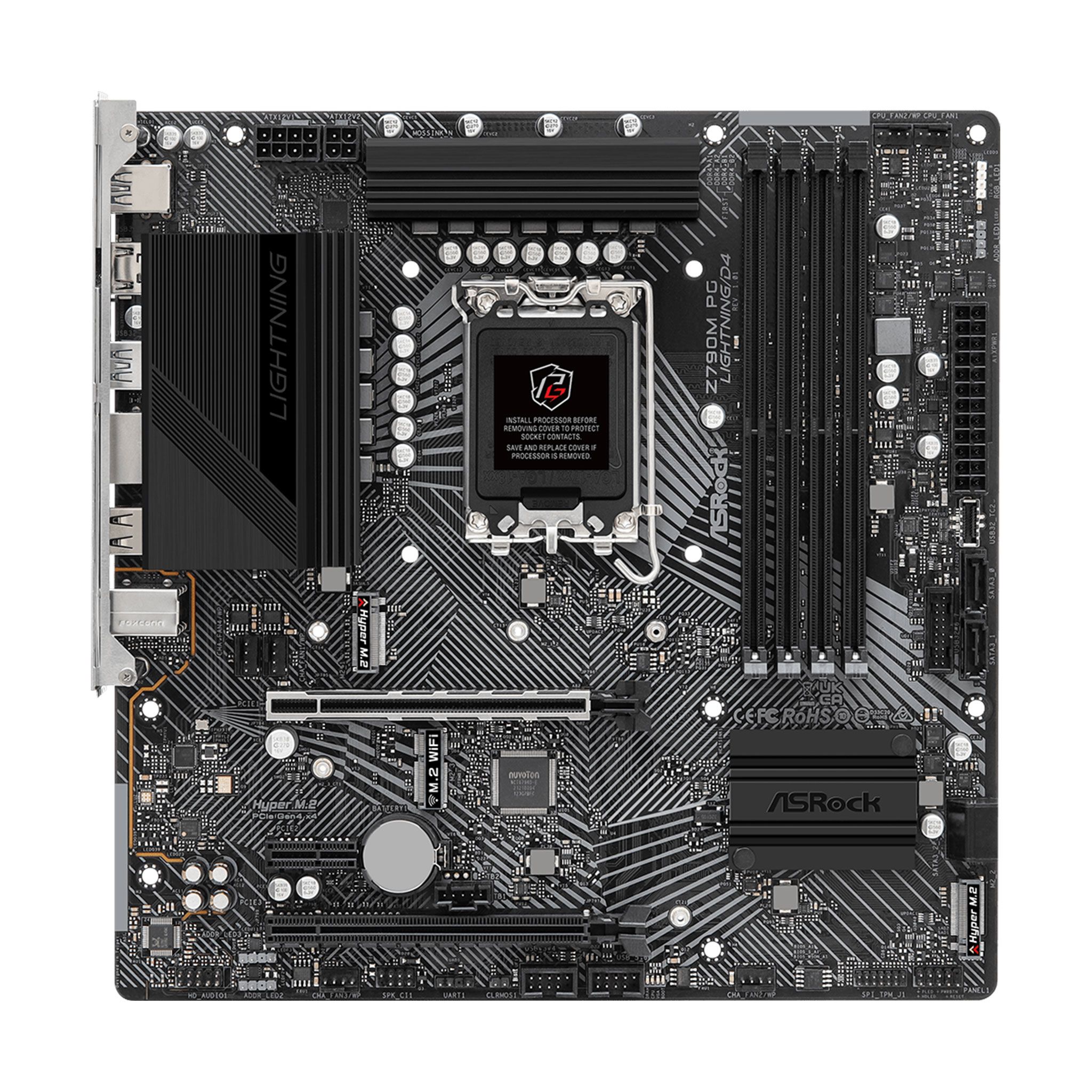 Mainboard ASRock Z790M PG Lightning/D4