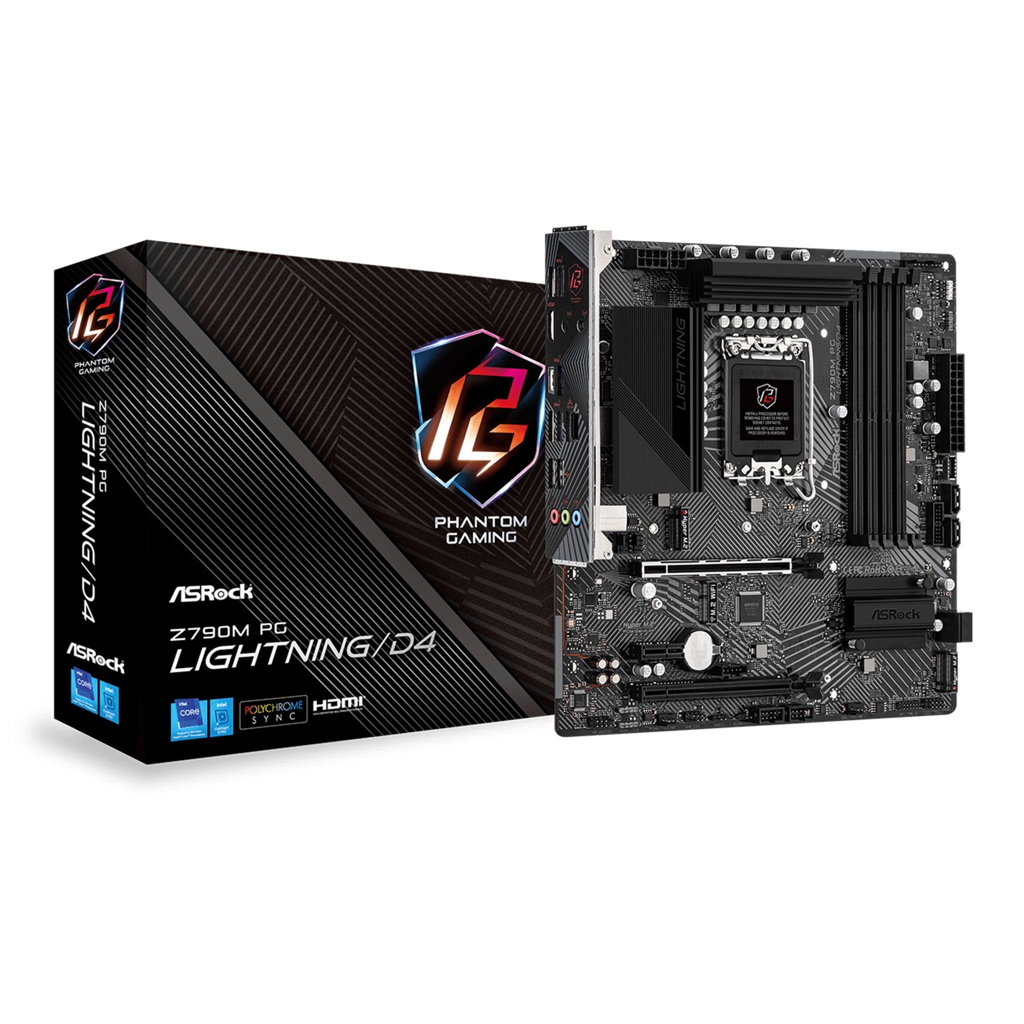 Mainboard ASRock Z790M PG Lightning D4 mATX