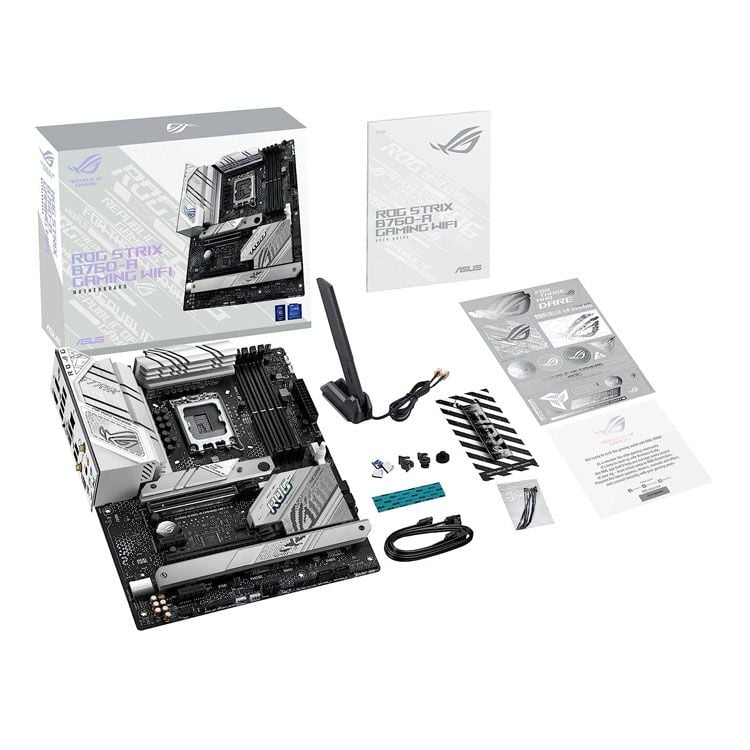 Mainboard Asus ROG Strix B760-A GAMING WIFI 90MB1EP0-M0EAY0 | Intel B760, Socket 1700, ATX, 4 khe DDR5