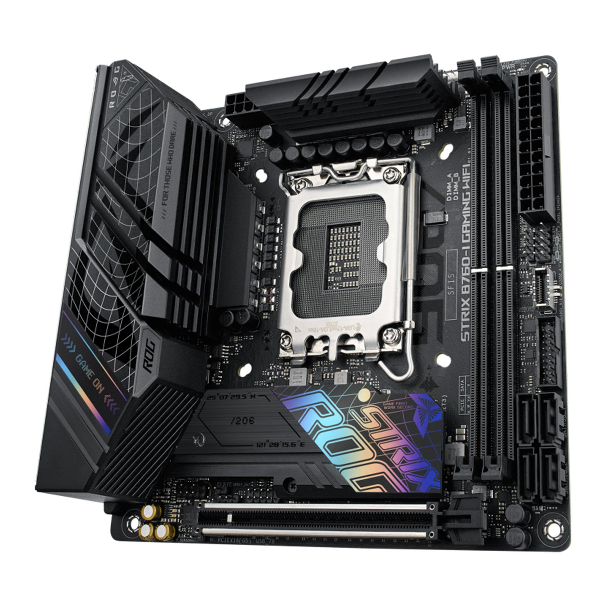 Mainboard Asus ROG STRIX B760-I GAMING WIFI 90MB1D90-M0EAY0 | Intel B760, Socket 1700, mini ITX, 2 khe DDR5