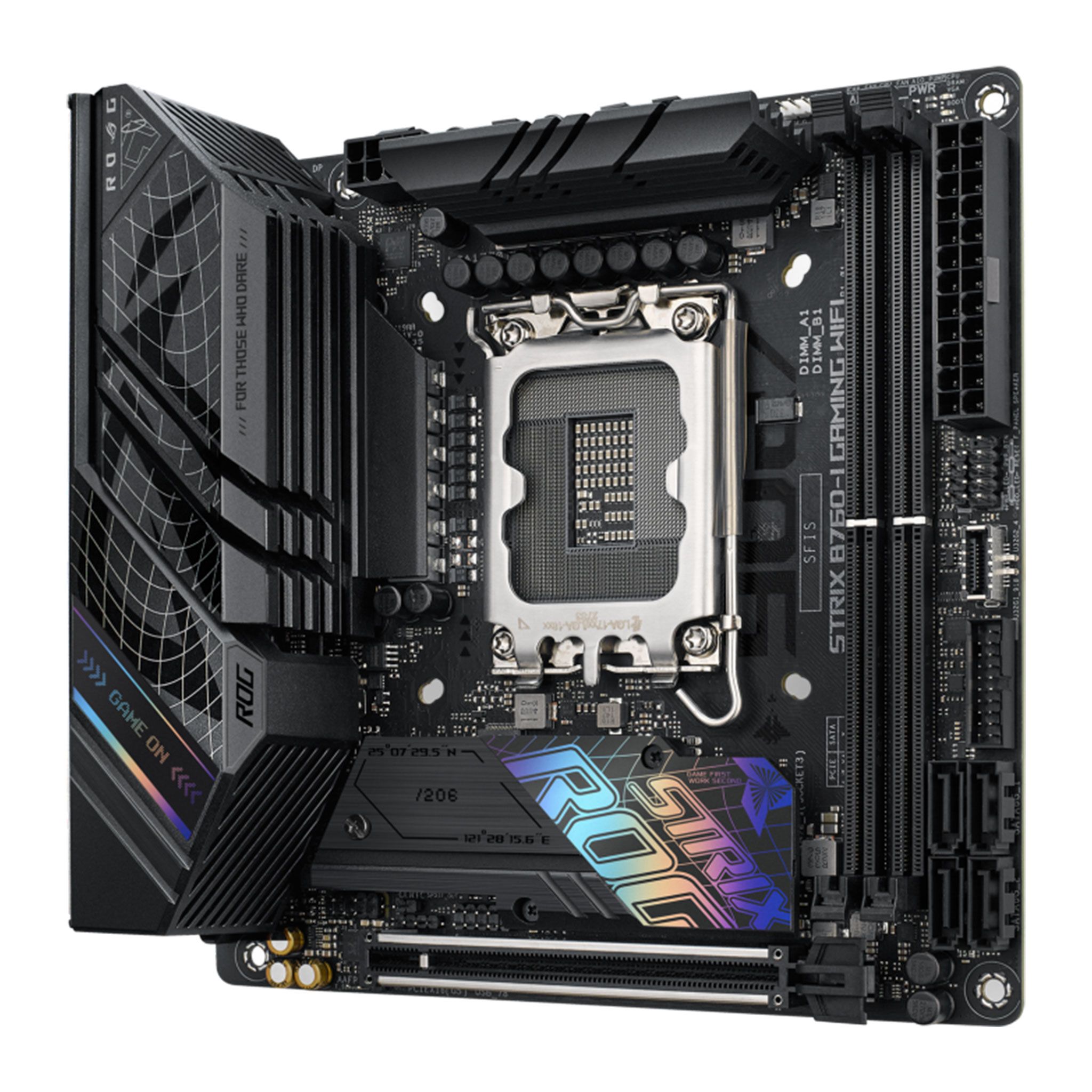 Mainboard Asus ROG STRIX B760-I GAMING WIFI 90MB1D90-M0EAY0 | Intel B760, Socket 1700, mini ITX, 2 khe DDR5