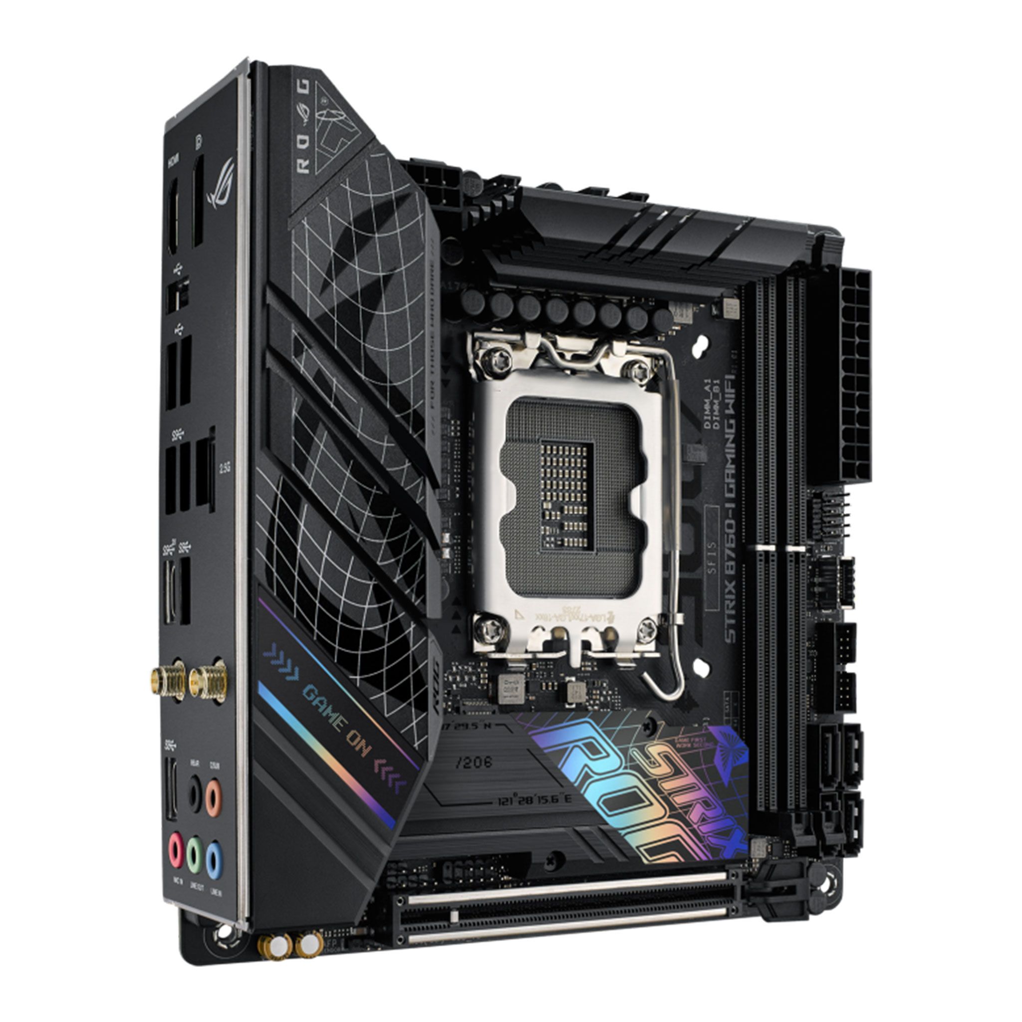 Mainboard Asus ROG STRIX B760-I GAMING WIFI 90MB1D90-M0EAY0 | Intel B760, Socket 1700, mini ITX, 2 khe DDR5