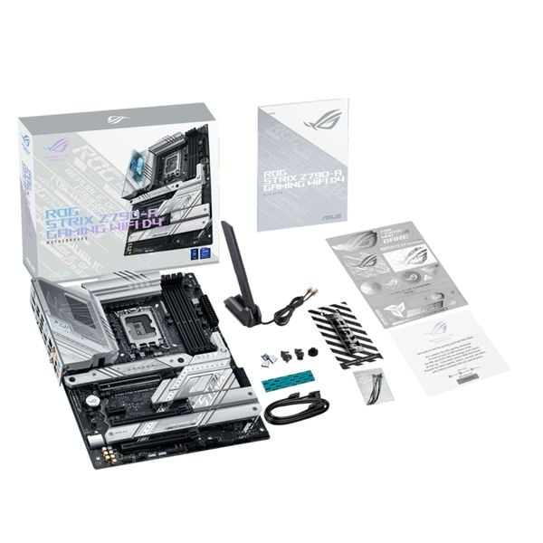  Mainboard ASUS ROG Strix Z790-A Gaming Wifi DDR4 | LGA 1700, ATX, 4 khe RAM 