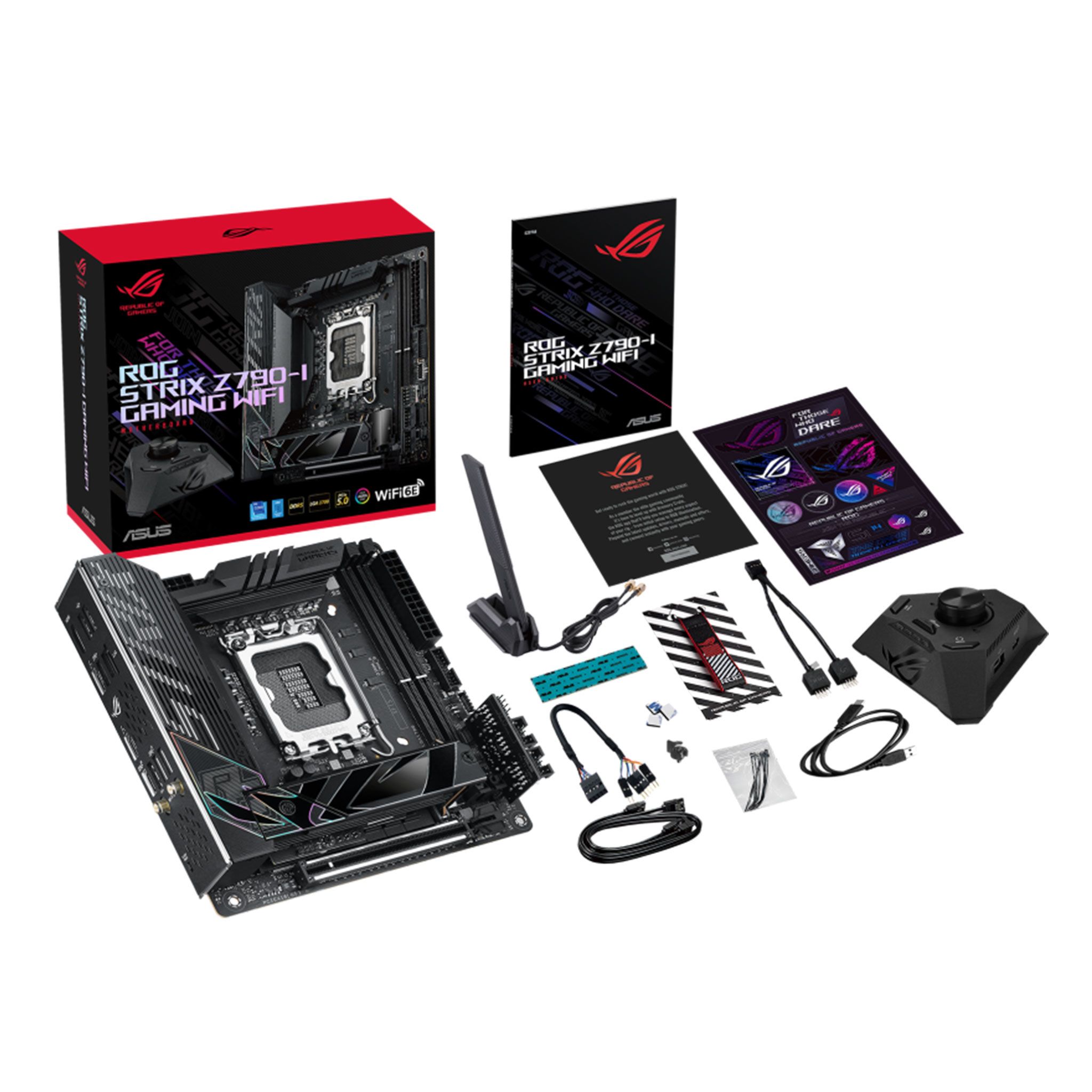 Mainboard ASUS ROG Strix Z790-I Gaming WiFi 90MB1CM0-M0EAY0 | Intel Z790, Socket 1700, Mini ITX, 2 khe DDR5