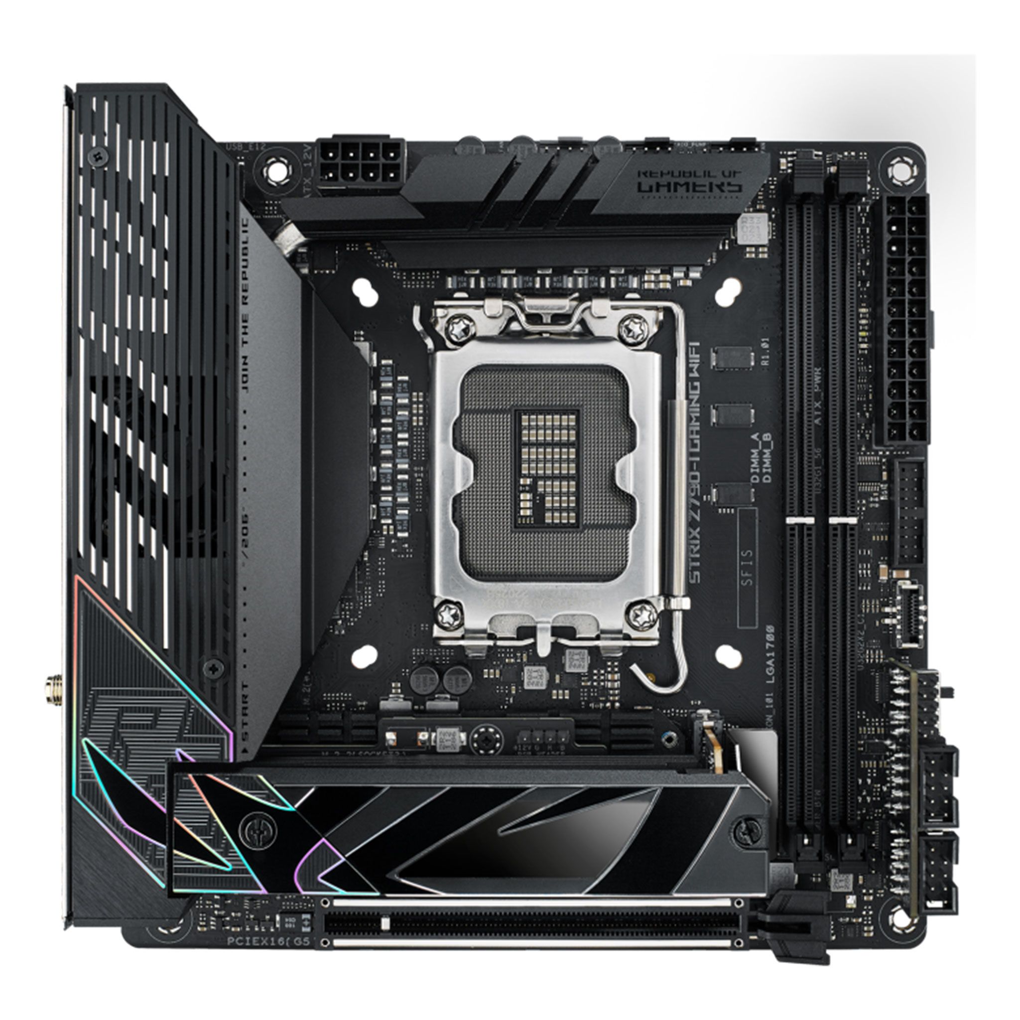 Mainboard ASUS ROG Strix Z790-I Gaming WiFi 90MB1CM0-M0EAY0 | Intel Z790, Socket 1700, Mini ITX, 2 khe DDR5