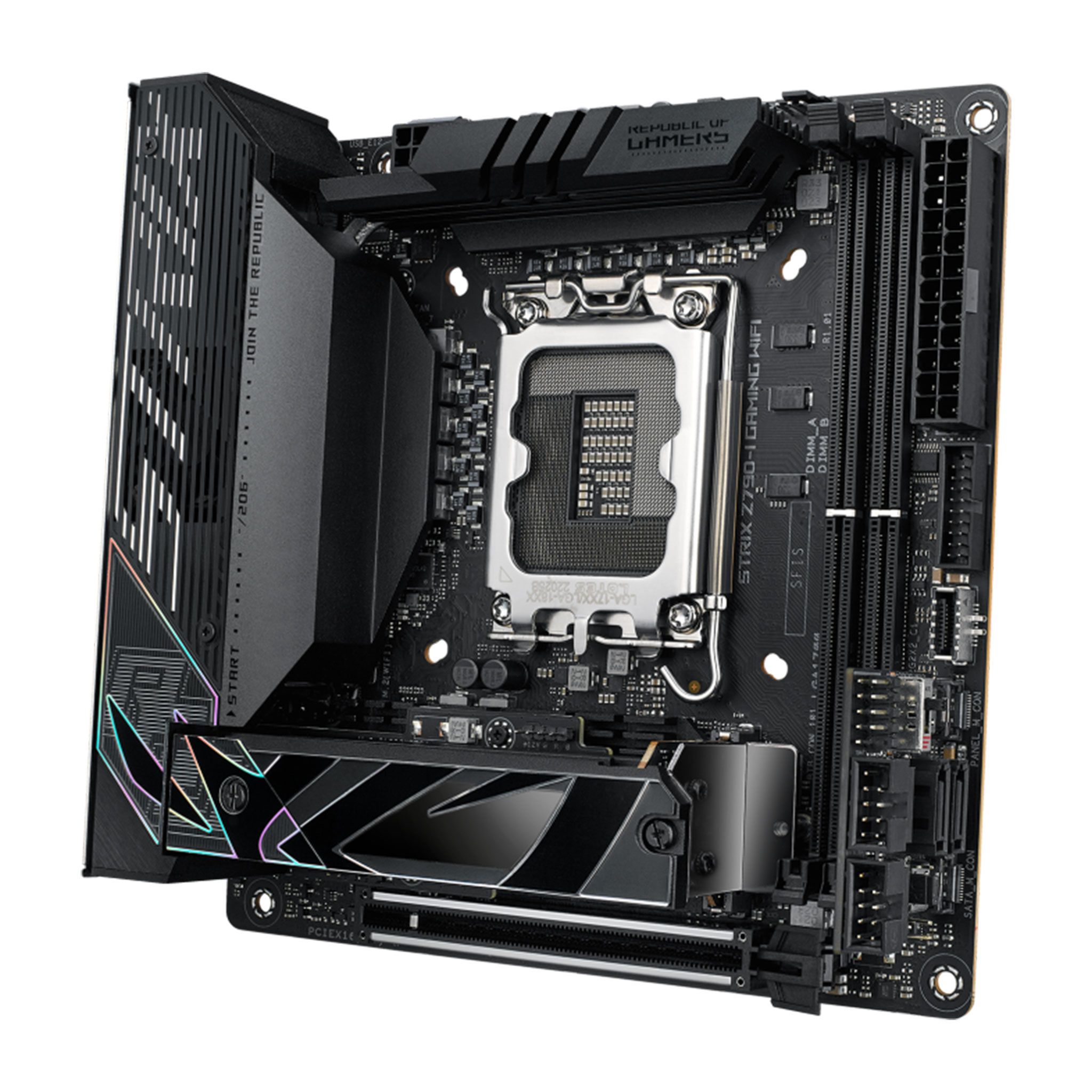 Mainboard ASUS ROG Strix Z790-I Gaming WiFi 90MB1CM0-M0EAY0 | Intel Z790, Socket 1700, Mini ITX, 2 khe DDR5