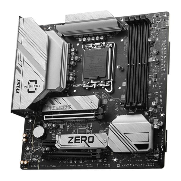  Mainboard MSI B760M Project Zero DDR5 | LGA 1700, mATX, 4 khe RAM 