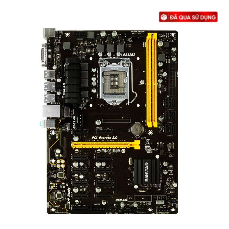 Mainboard Biostar B250 - BTC + PRO - 12 Chân