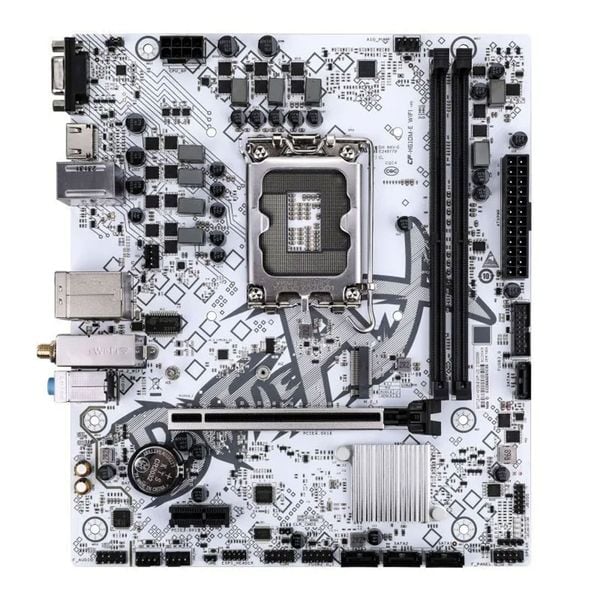  Mainboard Colorful Battle-AX H610M-E V20 Wifi DDR4 | LGA 1700, mATX, 2 khe RAM 