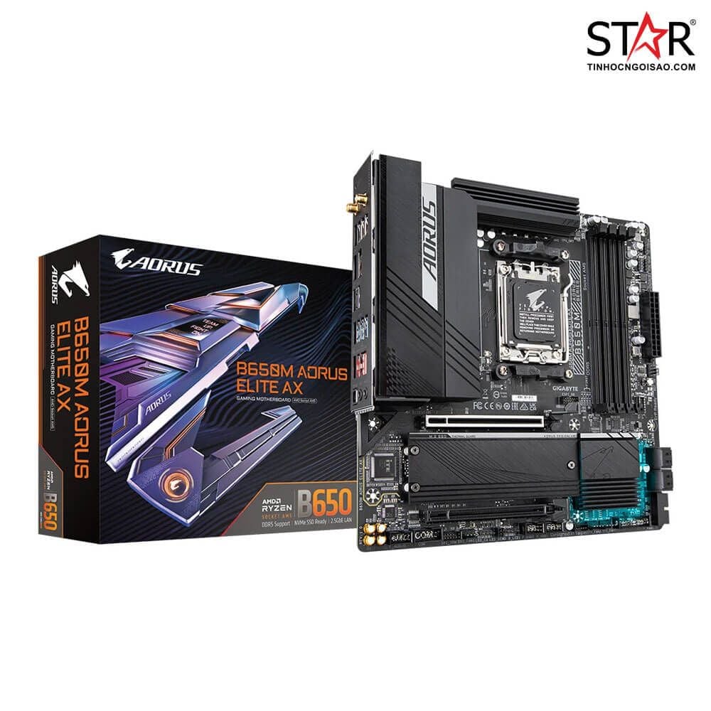 Mainboard Gigabyte B650M Aorus Elite AX DDR5