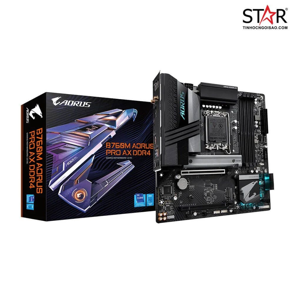 Mainboard Gigabyte B760M A Pro AX DDR4