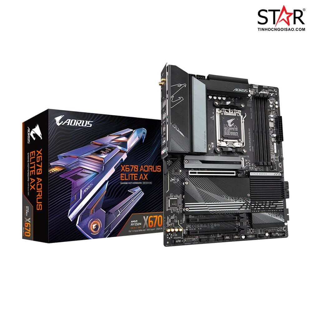 Mainboard Gigabyte X670 Aorus Elite AX