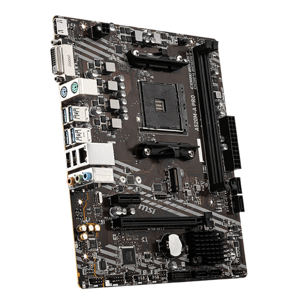  Mainboard MSI A520M-A Pro DDR4 | AM4, mATX, 2 khe RAM 