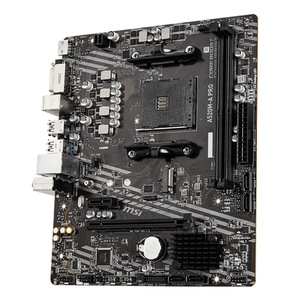  Mainboard MSI A520M-A Pro DDR4 | AM4, mATX, 2 khe RAM 