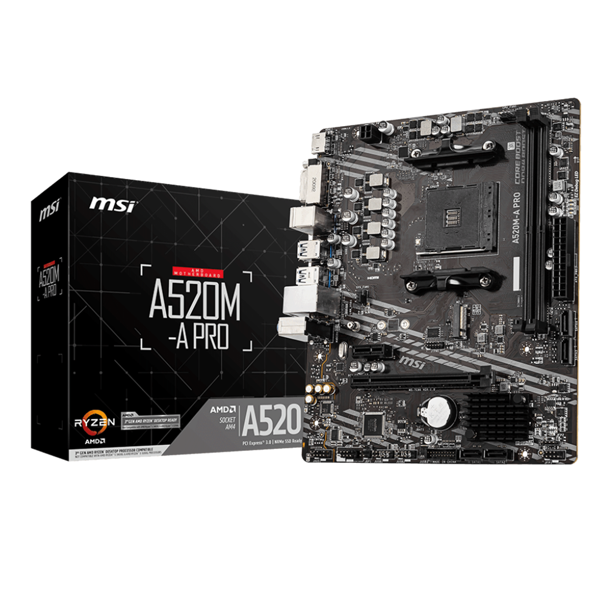 Mainboard MSI A520M-A Pro