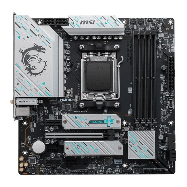  Mainboard MSI B650M Gaming Plus Wifi DDR5 | AM5, mATX, 4 khe RAM 