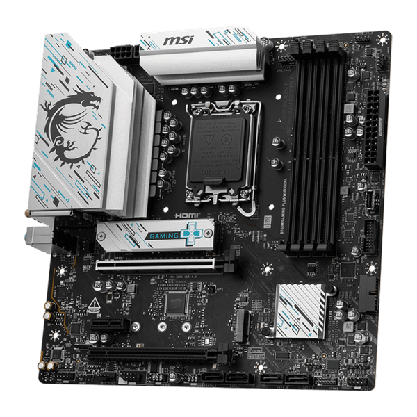  Mainboard MSI B760M Gaming Plus Wifi DDR4 | LGA 1700, mATX, 4 khe RAM 