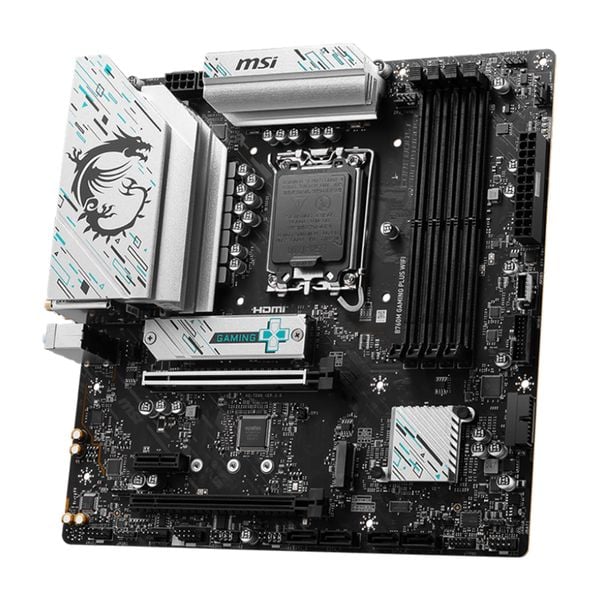  Mainboard MSI B760M Gaming Plus Wifi DDR5 | LGA1700, mATX, 4 khe RAM 