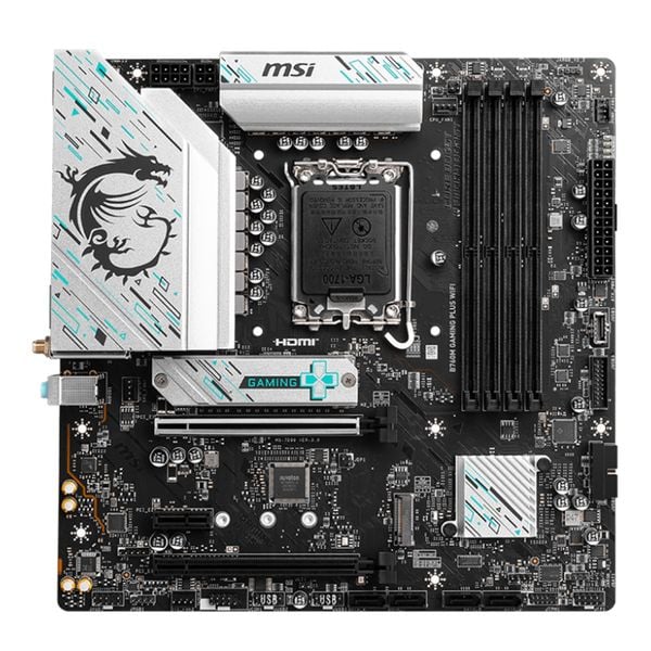  Mainboard MSI B760M Gaming Plus Wifi DDR5 | LGA1700, mATX, 4 khe RAM 