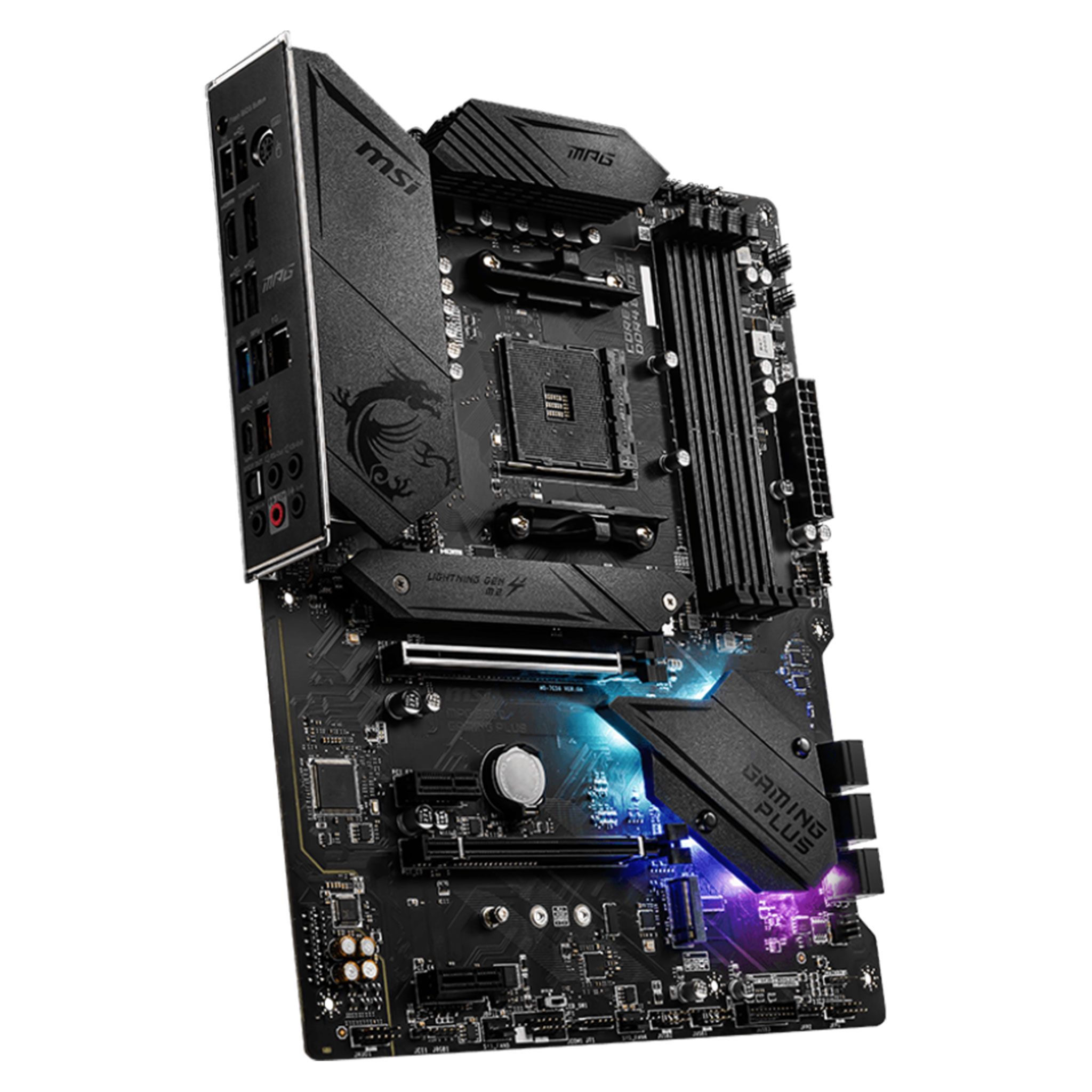 Mainboard MSI MPG B550 Gaming Plus | AMD B550, AM4, ATX, 4 khe DDR4