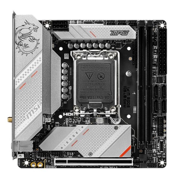  Mainboard MSI MPG B760I EDGE Wifi DDR5 | LGA 1700, Mini-ITX, 2 khe RAM 