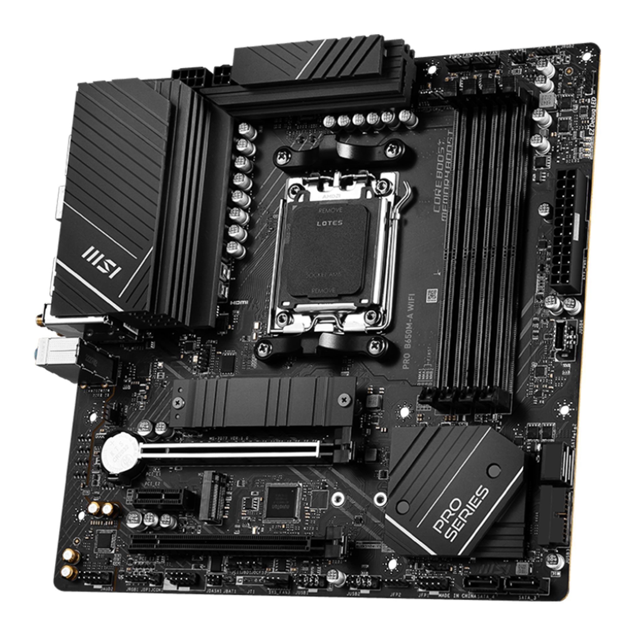 Mainboard MSI Pro B650M-A WiFi | AMD B650, Socket AM5, mATX, 4 khe DDR5