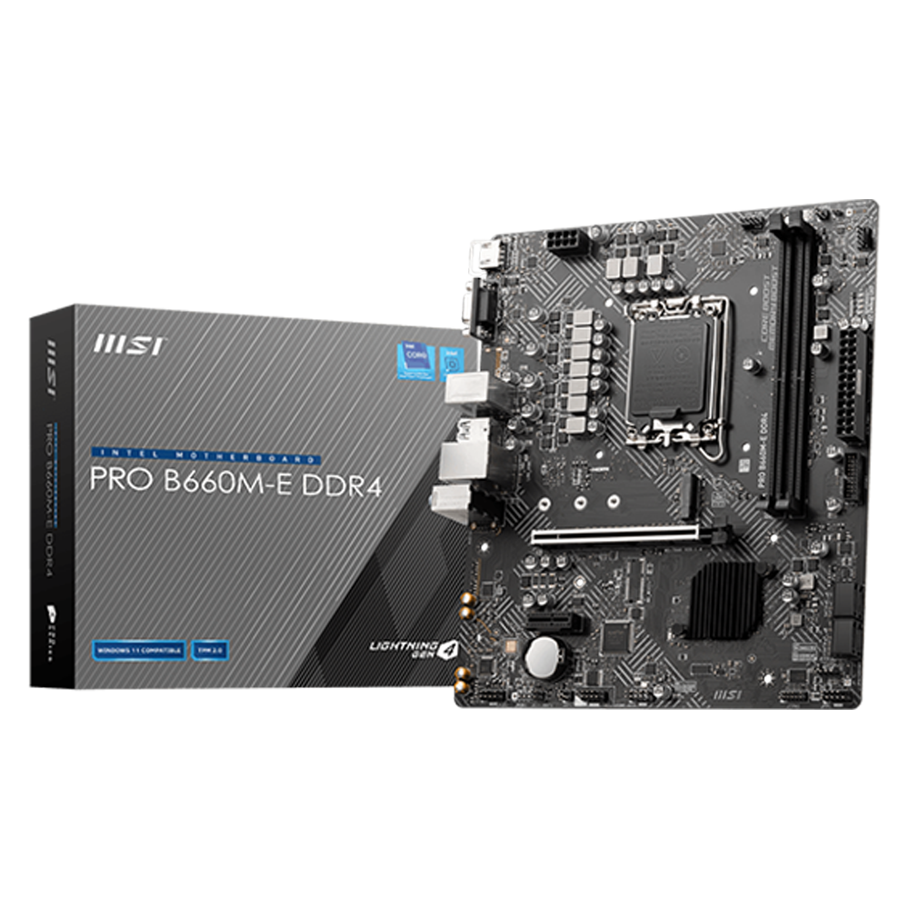 Mainboard MSI PRO B660M-E DDR4