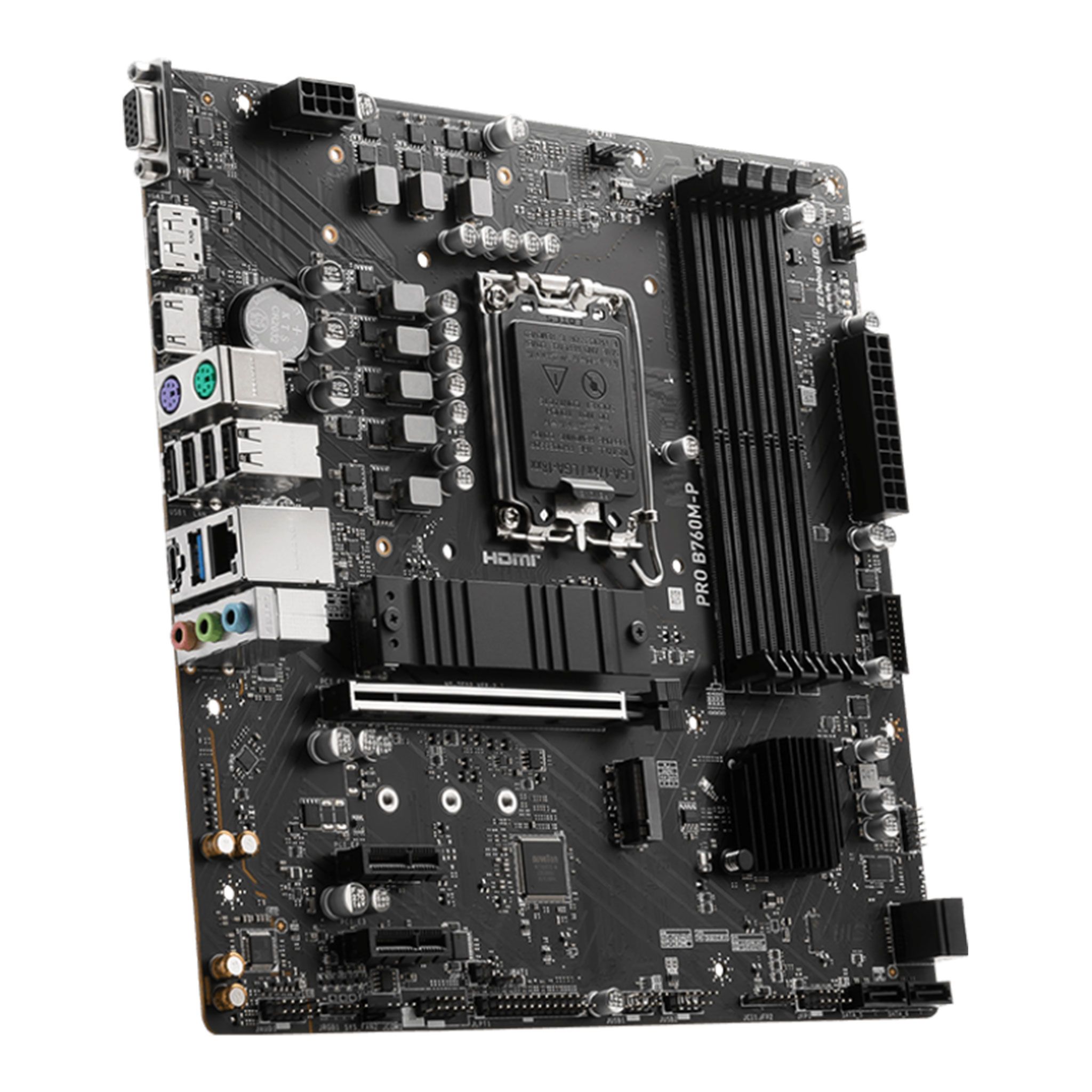 Mainboard MSI PRO B760M-P | Intel B760, Socket 1700, mATX, 4 khe DDR5