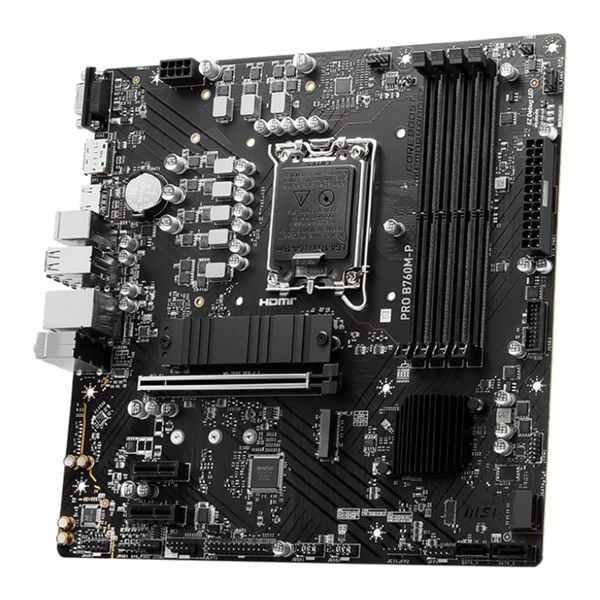  Mainboard MSI PRO B760M-P DDR5 | LGA 1700, mATX, 4 khe RAM 