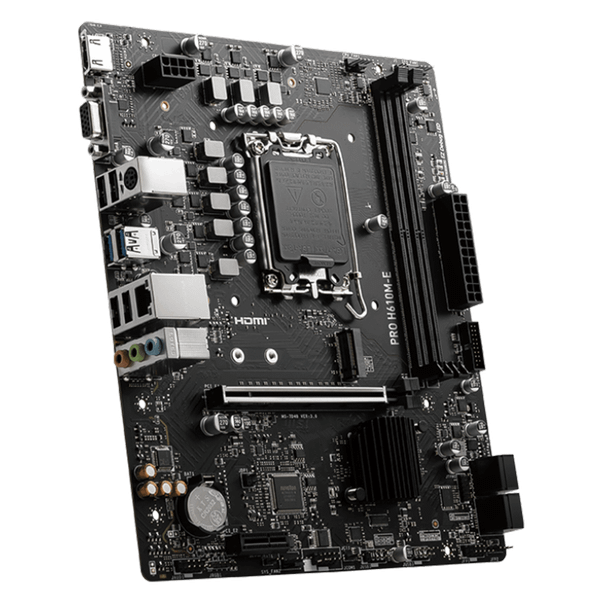  Mainboard MSI Pro H610M-E DDR5 | LGA 1700, mATX, 2 khe RAM 