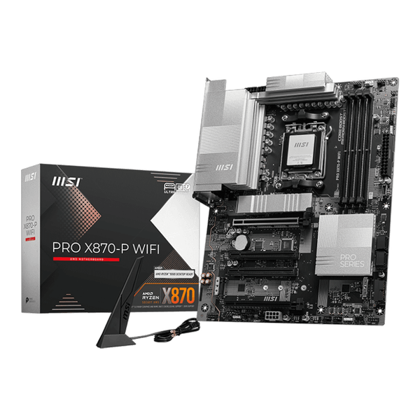  Mainboard MSI PRO X870-P WIFI DDR5 | AM5, ATX, 4 khe RAM 