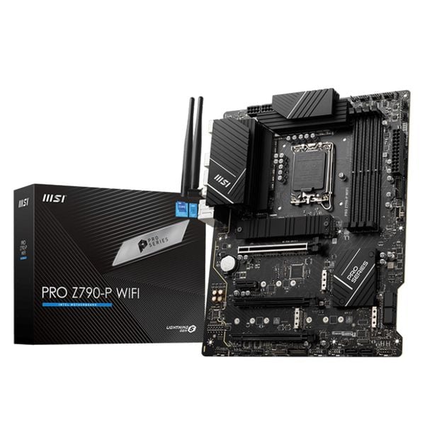  Mainboard MSI PRO Z790-P Wifi DDR5 | LGA 1700, ATX, 4 khe RAM 