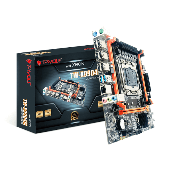  Mainboard T-WOLF X99D4M DDR4 | LGA 2011, ATX, 4 khe RAM 