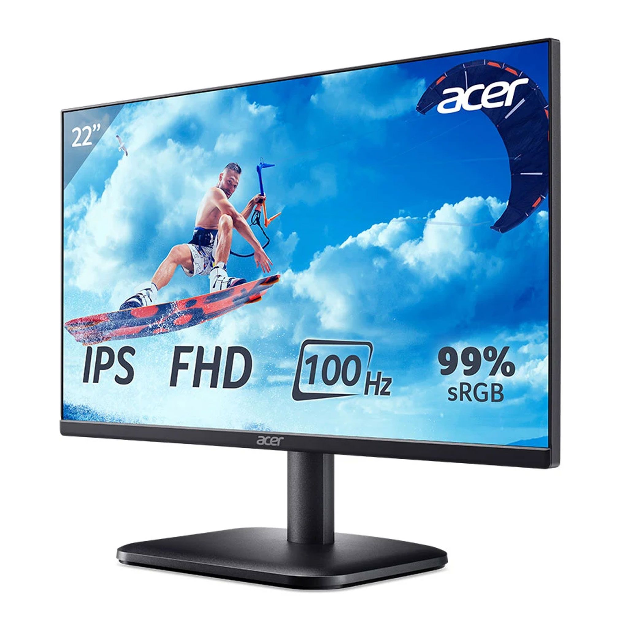 Màn hình Acer EK221Q E3 | 22 inch, FHD, IPS, 100Hz, 5ms, phẳng (UM.WE1SV.301)